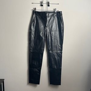 NWOT 4th and Reckless Black Pleather Trousers